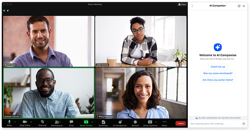 zoom meeting